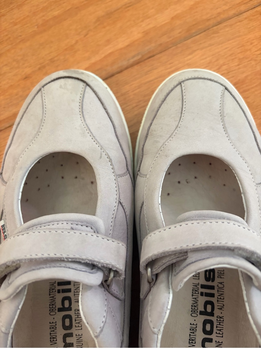 Mephisto Mobils Mary Jane Sneakers with Velcro Strap - Picture 9 of 9